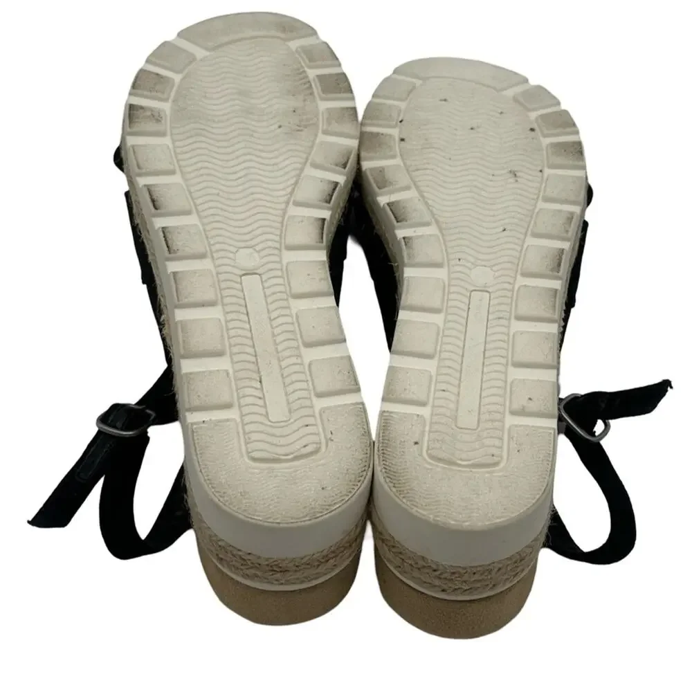 NEW - EASY STREET women's comfy wedges platform man made upper - SIZE 11